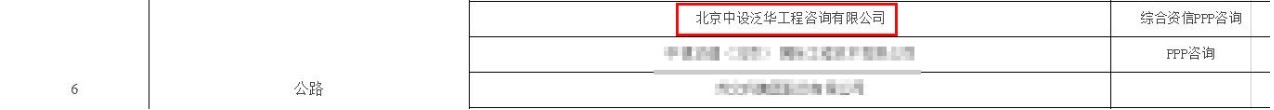 中设泛华入围甘肃省发展和改革委员会公开遴选工程咨询机构